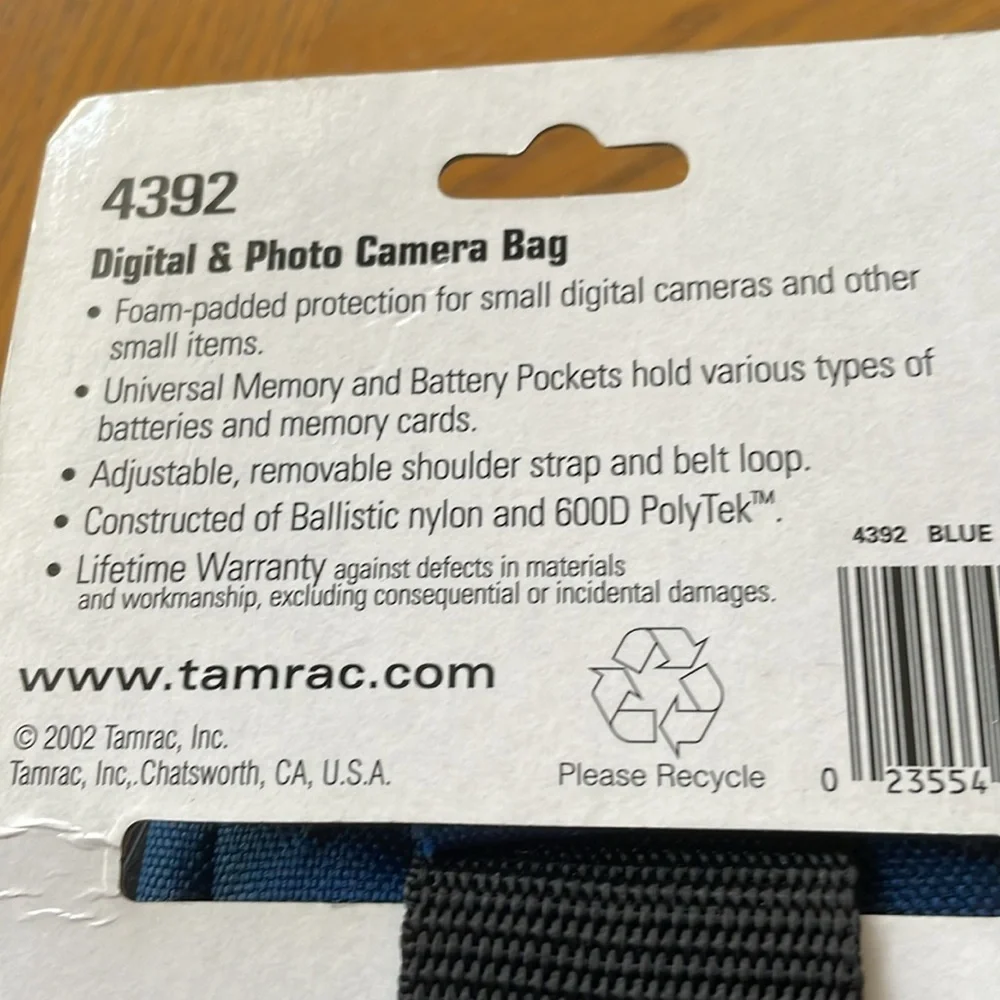 Tel Digital by Tamrac Foam Padded Digital & Photo Camera Bag NEW